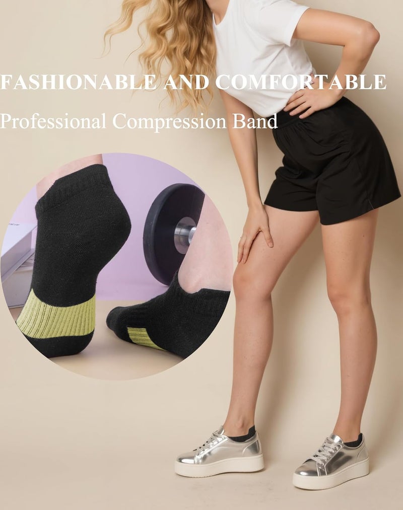 Darller 6 Pairs Ankle Socks for Women - Lightweight Low Cut No Show Casual Cotton Socks Breathable - Image 5